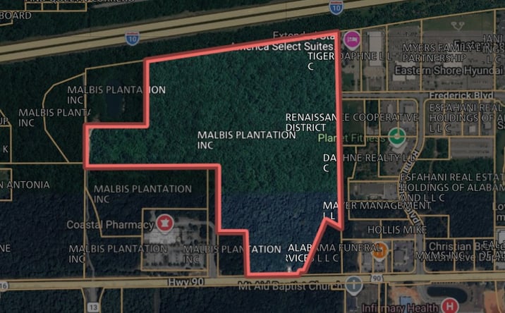 Pictures of Retail, Land property located at Frederick Blvd, Daphne, AL 36526 for lease - image #1