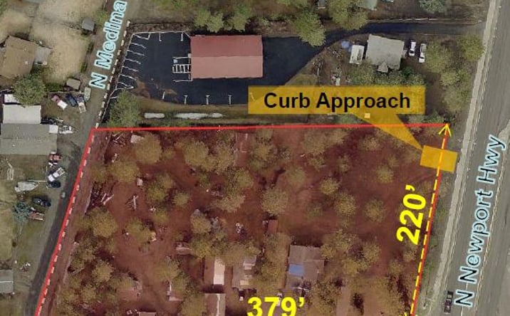 Pictures of Land, Retail property located at 4011 E Lane Park Rd, Mead, WA 99021 for lease - image #1