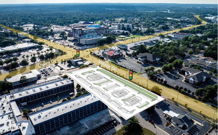 Pictures of Land property located at 3001 Village Dr, Fayetteville, NC 28304 for lease - image #1