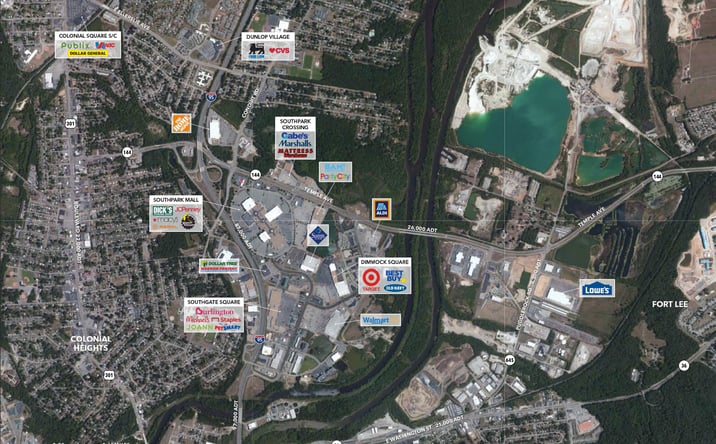 Pictures of Land property located at 2085 Waterside Road, Prince George, VA 23875 for lease - image #1