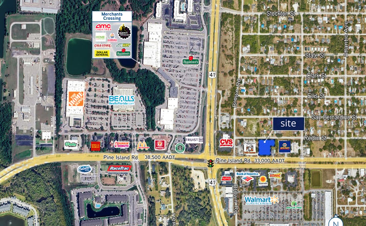 Pictures of Retail property located at 546 Pine Island Rd, North Fort Myers, FL 33903 for lease - image #1