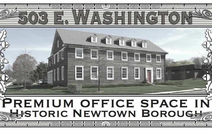 Pictures of Office property located at 503 Washington Ave, Newtown, PA 18940 for lease - image #1