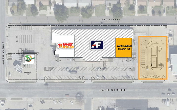 Pictures of Land property located at 4422 34th St, Lubbock, TX 79410 for lease - image #1