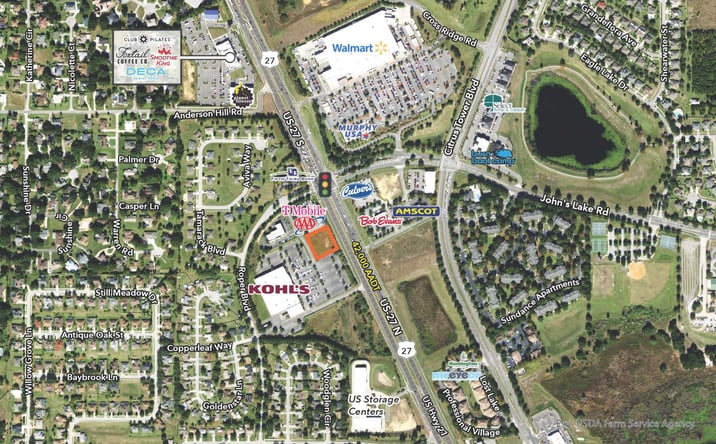 Pictures of Retail property located at 12305 S Hwy 27, Clermont, FL 34711 for lease - image #1