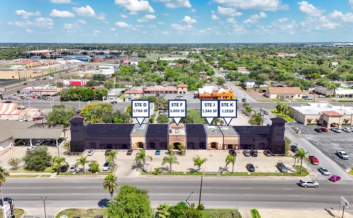 Pictures of Retail, Office property located at 1617 E Tyler Ave, Harlingen, TX 78550 for lease - image #1