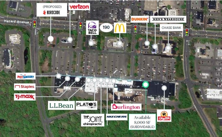Pictures of Retail property located at 446-462 Mount Pleasant Street, New Bedford, MA 02746 for lease - image #1