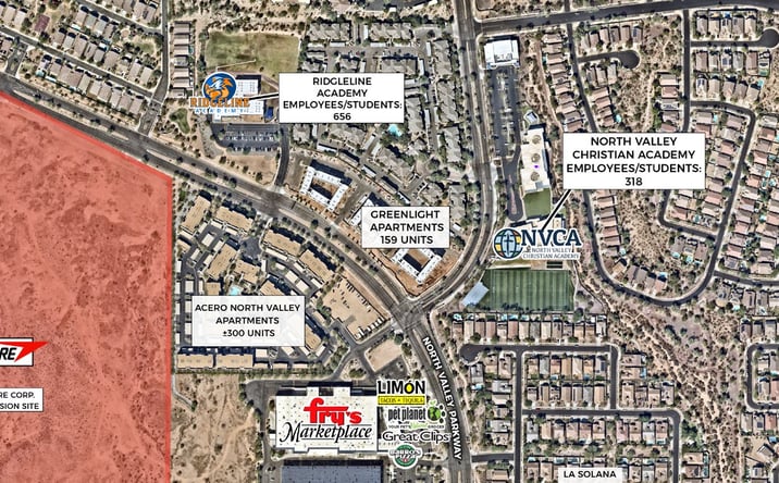 Pictures of Retail, Land property located at 2820 W Dove Valley Rd, Phoenix, AZ 85085 for lease - image #1