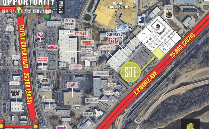 Pictures of Land property located at 0 E Poyntz Ave, Manhattan, KS 66502 for lease - image #1