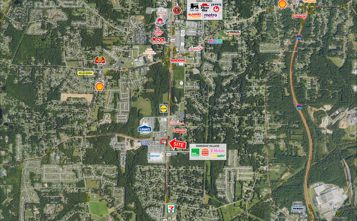 Pictures of Retail property located at 3581 Pkwy Village Cir, Winston-Salem, NC 27127 for lease - image #1