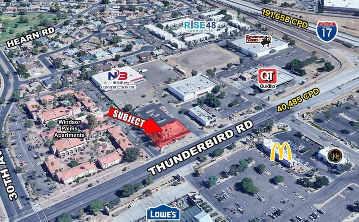 Pictures of Retail property located at WNWC of Thunderbird Rd and Interstate 17, Phoenix, AZ 85023 for lease - image #1