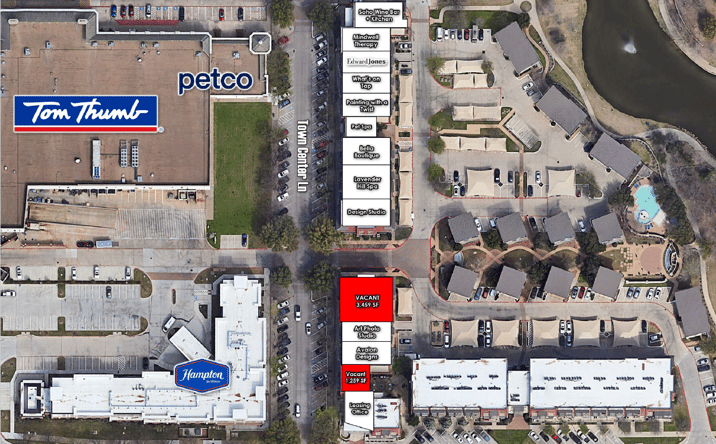 Pictures of Retail, Office, Restaurant property located at 201 Town Center Lane, Keller, TX 76248 for lease - image #1