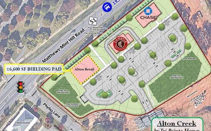 Pictures of Retail property located at 6412 Matthews-Mint Hill Rd, Mint Hill, NC 28227 for lease - image #1
