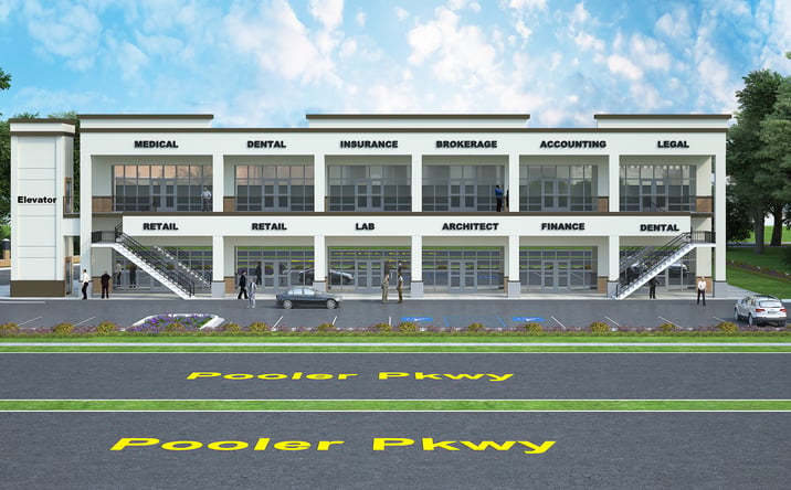 Pictures of Retail, Office property located at 780 Pooler Pkwy, Pooler, GA 31322 for lease - image #1