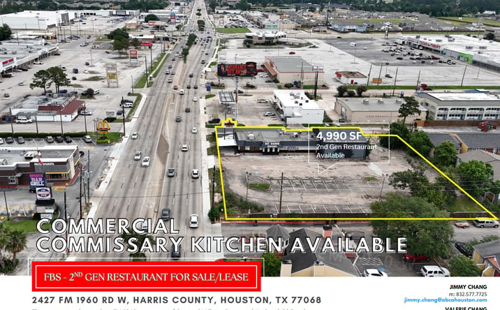 Pictures of Retail, Restaurant, Special Purpose property located at 2427 Farm to Market 1960 Rd W, Houston, TX 77014 for lease - image #1