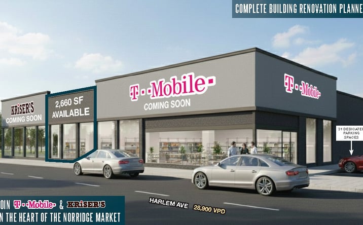 Pictures of Retail property located at 4455 N Harlem Ave, Norridge, IL 60706 for lease - image #1