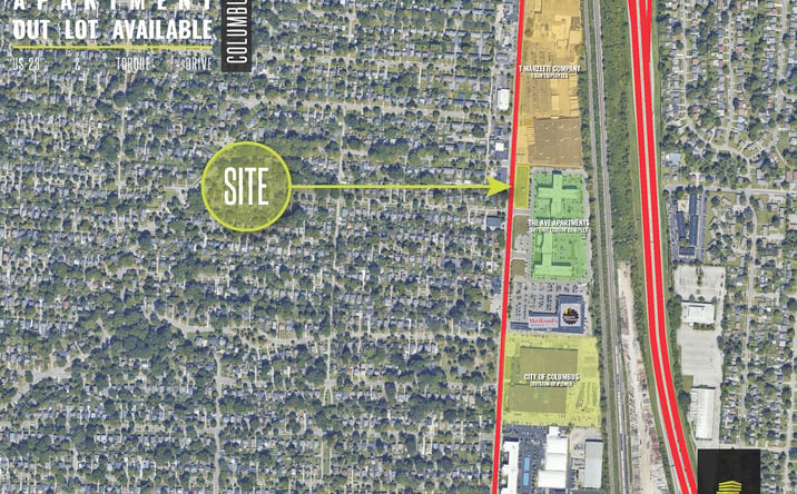 Pictures of Land property located at US-23 & Torque Dr, Columbus, OH 43214 for lease - image #1