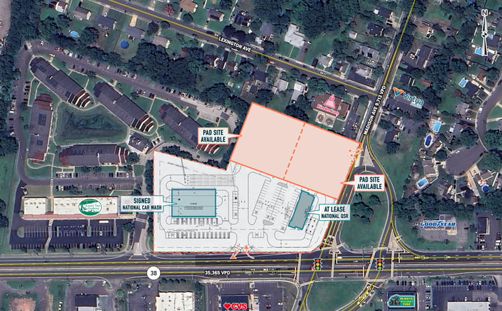 Pictures of Land property located at 1573 NJ-38, Lumberton, NJ 08048 for lease - image #1