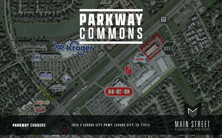 Pictures of Retail, Restaurant property located at 2875 E League City Pkwy, League City, TX 77573 for lease - image #1