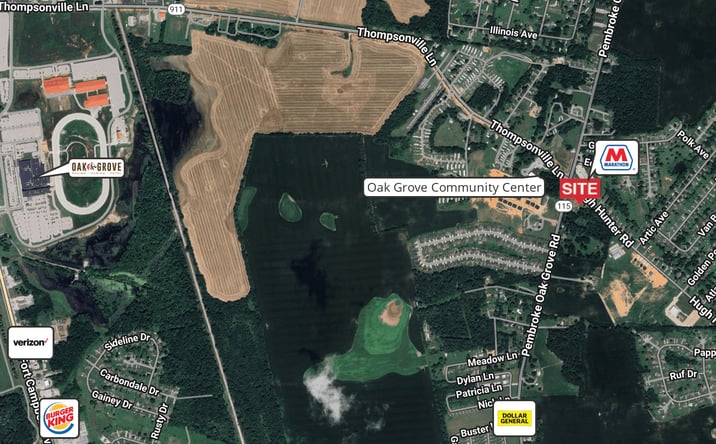 Pictures of Retail property located at 175 Hugh Hunter Rd, Oak Grove, KY 42262 for lease - image #1
