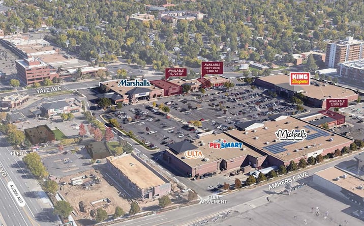 Pictures of Retail property located at SEC Colorado Blvd & Yale Ave, Denver, CO 80222 for lease - image #1