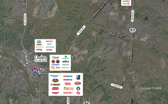 Pictures of Retail, Land property located at 468 N Ridge Rd, Castle Rock, CO 80104 for lease - image #1