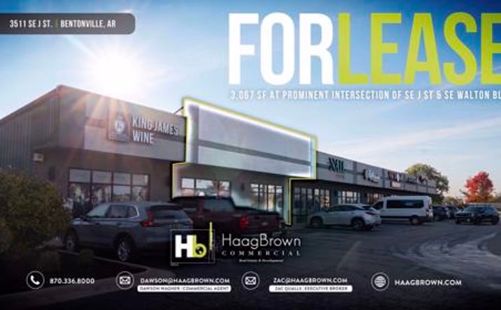 Pictures of Retail, Office property located at 3511 SE J St, Bentonville, AR 72712 for lease - image #1