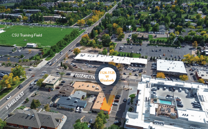 Pictures of Retail, Restaurant property located at 1124 W Elizabeth St, Fort Collins, CO 80521 for lease - image #1