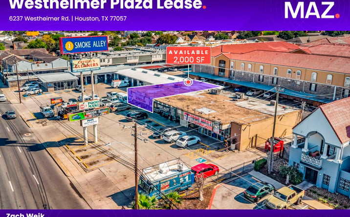 Pictures of Retail property located at 6237 Westheimer Rd, Houston, TX 77057 for lease - image #1