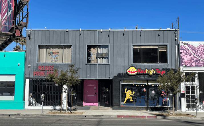 Pictures of Retail, Office property located at 7815 Melrose Ave, Los Angeles, CA 90046 for lease - image #1