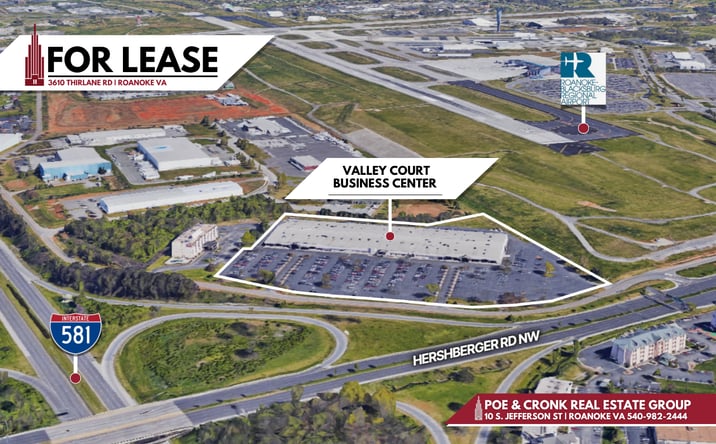Pictures of Industrial, Office property located at 3610 Thirlane Rd NW, Roanoke, VA 24012 for lease - image #1