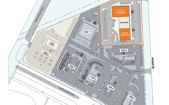 Pictures of Land property located at NEC N. Twinwood Parkway @Twinwood Center Dr, Brookshire, TX 77423 for lease - image #1