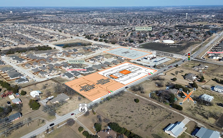 Pictures of Land property located at NWQ of Hwy 66 & Ben Payne Road 1201, Rockwall, TX 75087 for lease - image #1