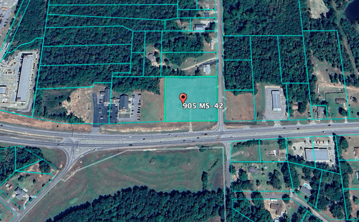 Pictures of Land property located at 905 MS-42, Petal, MS 39465 for lease - image #1