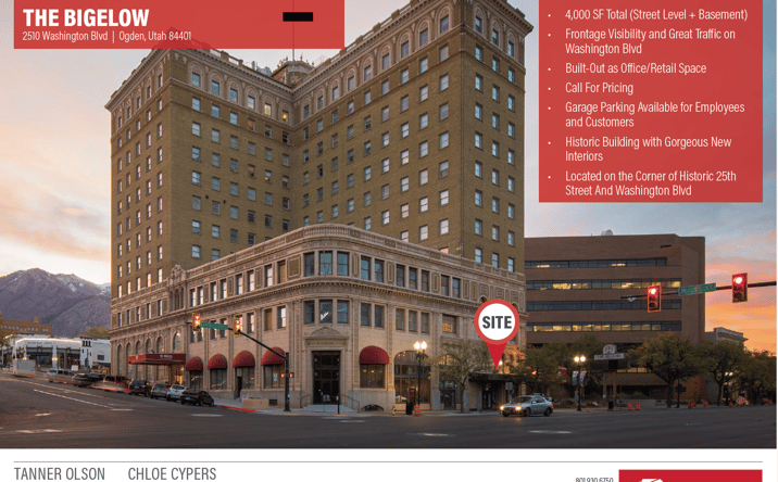 Pictures of Retail, Office property located at 2510 Washington Blvd, Ogden, UT 84401 for lease - image #1
