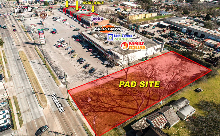 Pictures of Retail, Restaurant, Office property located at 900 - 940 E Tidwell Rd, Houston, TX 77022 for lease - image #1