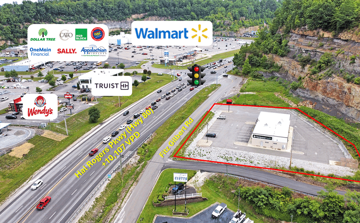 Pictures of Retail property located at 60 Fitz Gilbert Rd, Hazard, KY 41701 for lease - image #1