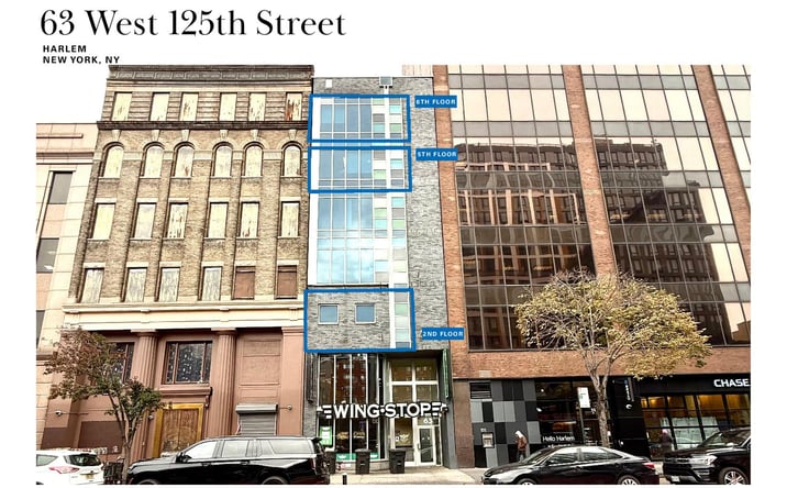 Pictures of Office property located at 63 W 125th St, New York, NY 10027 for lease - image #1