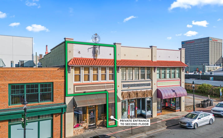 Pictures of Office, Retail property located at 633 Trade St NW, Winston-Salem, NC 27101 for lease - image #1