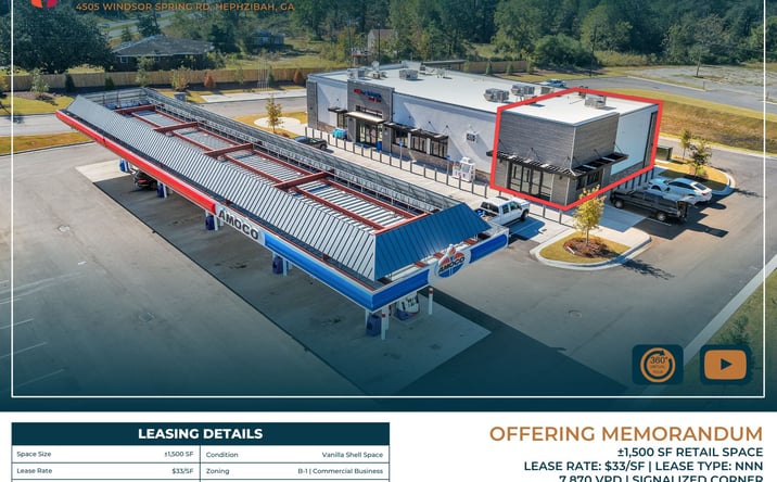 Pictures of Retail property located at 4505 Windsor Spring Rd, Hephzibah, GA 30815 for lease - image #1