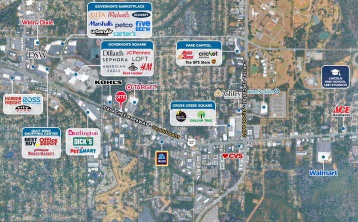 Pictures of Land property located at 2020 Apalachee Pkwy, Tallahassee, FL 32301 for lease - image #1
