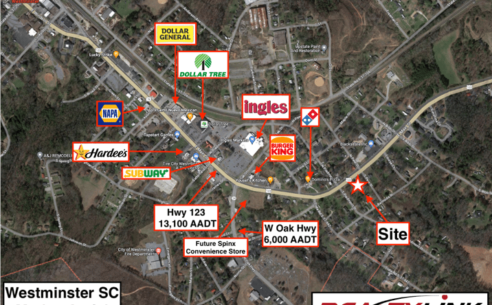 Pictures of Retail, Land property located at 0 East Main, Westminster, SC 29693 for lease - image #1