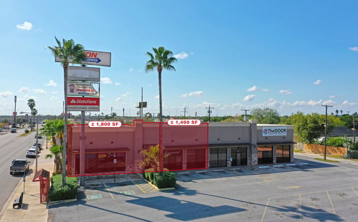 Pictures of Retail, Restaurant, Office property located at 408 S Sam Houston Blvd, San Benito, TX 78586 for lease - image #1