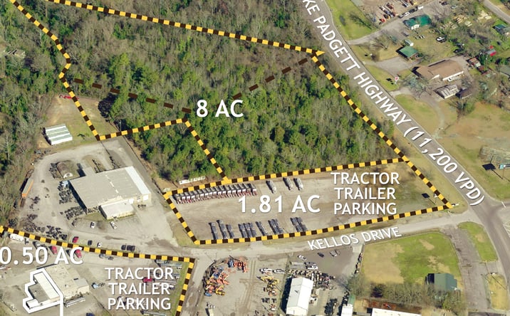 Pictures of Office, Industrial, Land property located at 2423 Mike Padgett Hwy, Augusta, GA 30906 for lease - image #1