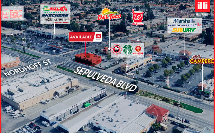 Pictures of Retail, Office property located at 15350 Nordhoff St, Los Angeles, CA 91343 for lease - image #1