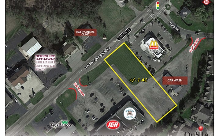 Pictures of Retail, Land property located at 7581 Dayton Springfield Rd, Enon, OH 45323 for lease - image #1