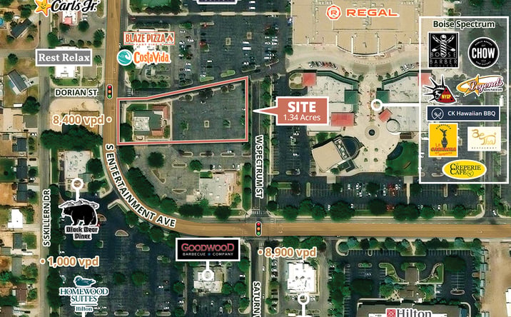 Pictures of Retail property located at 1700 S Entertainment Ave, Boise, ID 83709 for lease - image #1