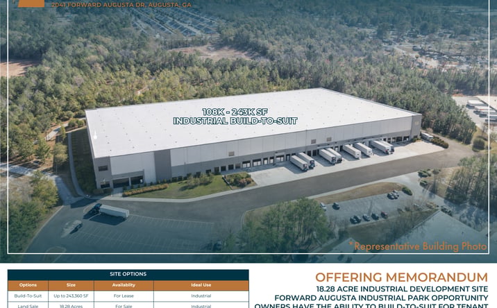 Pictures of Land property located at 2041 Forward Augusta Dr, Augusta, GA 30906 for lease - image #1
