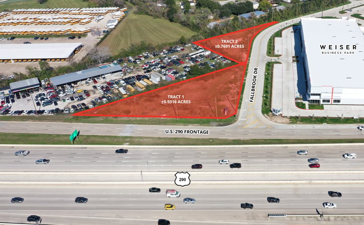 Pictures of Retail, Land property located at NWC of Highway 290 & Fallbrook Drive, Houston, TX 77038 for lease - image #1