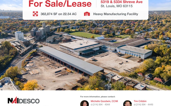 Pictures of Industrial property located at 5334 Shreve Ave, St. Louis, MO 63115 for lease - image #1