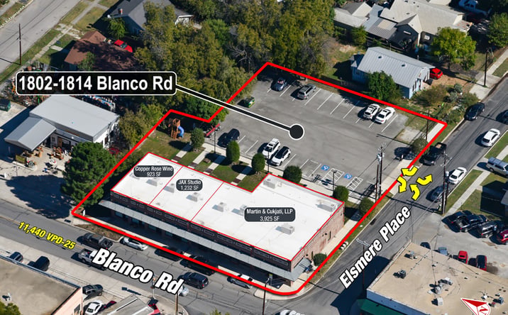 Pictures of Retail property located at 1802-1814 Blanco Road, San Antonio, TX 78212 for lease - image #1